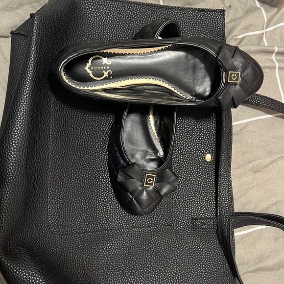 NIB C. Wonder Quilted how ballet flat - Picture 1 of 3